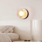 Modern Wall Lamp with Natural Stone Texture - Wabi-Sabi Style