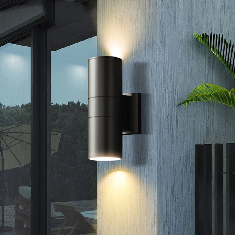 Waterproof LED Wall Sconce for Outdoor Use | Up & Down Design