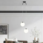 Nordic Style Pendant Light with Glass Globe – Modern Design