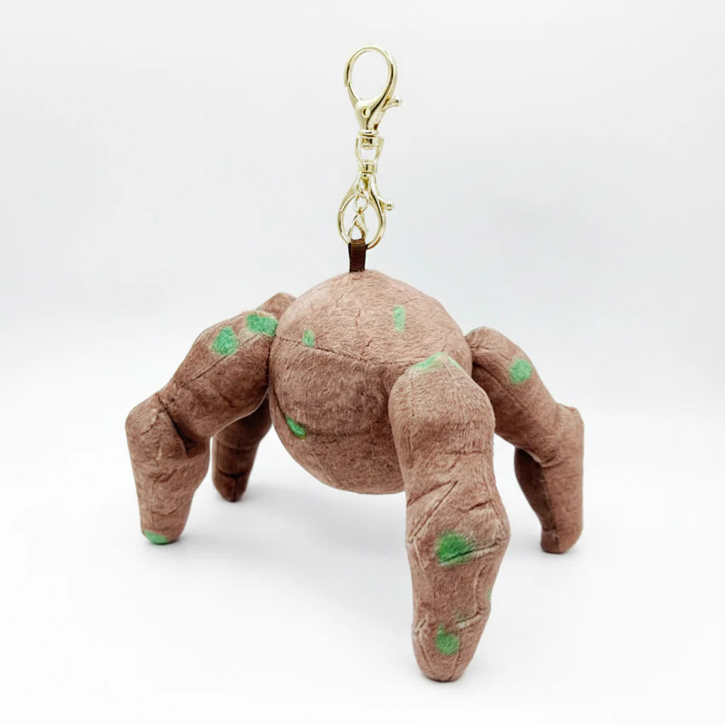 Cute Plush Spider Keychain Toy – Hanging Charm for Projects