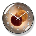 Contemporary Round Wall Clock – Stylish Home Decor Timepiece