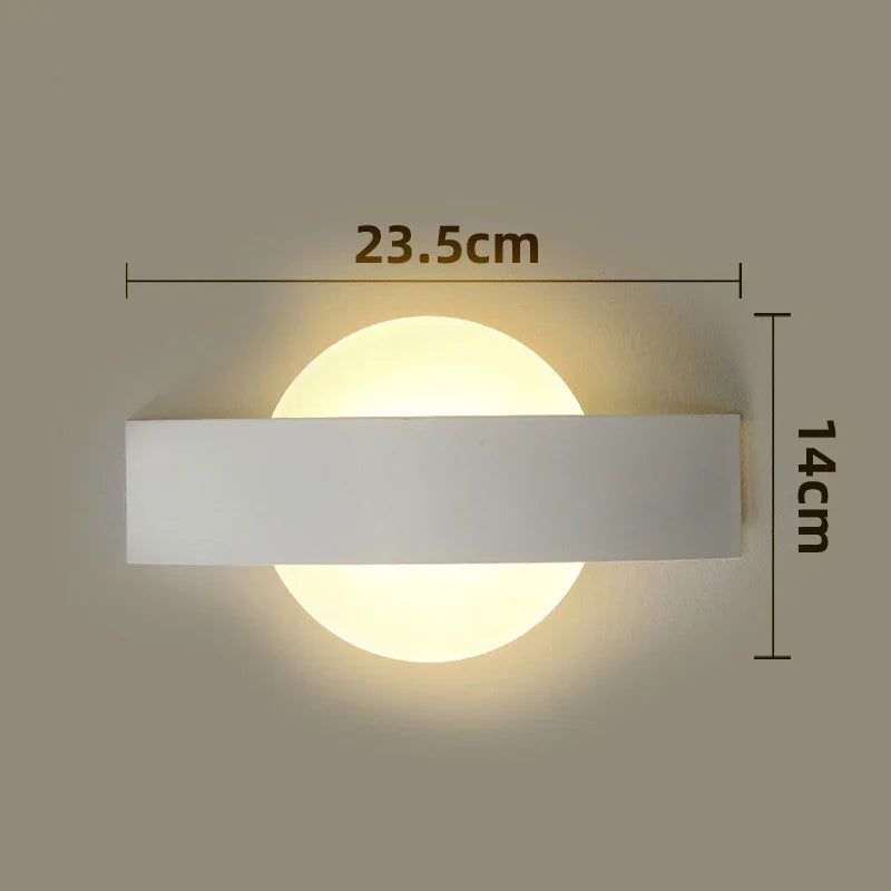 Minimalist Wall Lamp in Acrylic | Ambient Lighting Fixture