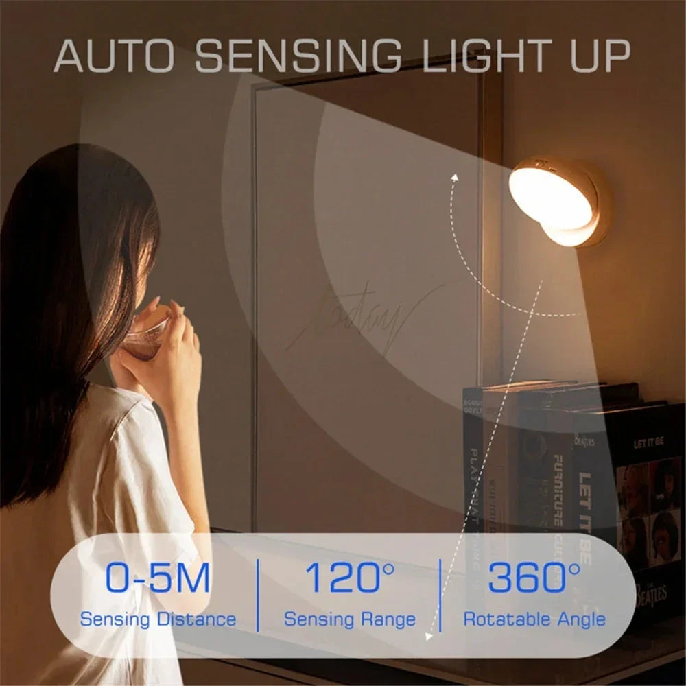 Smart Rechargeable Motion-Activated Night Illumination
