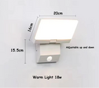 Outdoor Wall Light with Motion Sensor – IP65 Waterproof Design