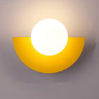 Semicircular Wall Light in Nordic Style