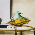 Artisan Glass Seashell Decor