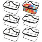 Mesh Toy Storage Bag - Large Capacity Organizer for Puzzles, Toys & Blocks