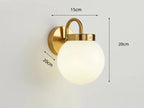 Modern Chrome Wall Light Fixture with Minimalist Design