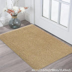 NeoGuard Water-Resistant Doormat - Elegant Beige Entry Rug