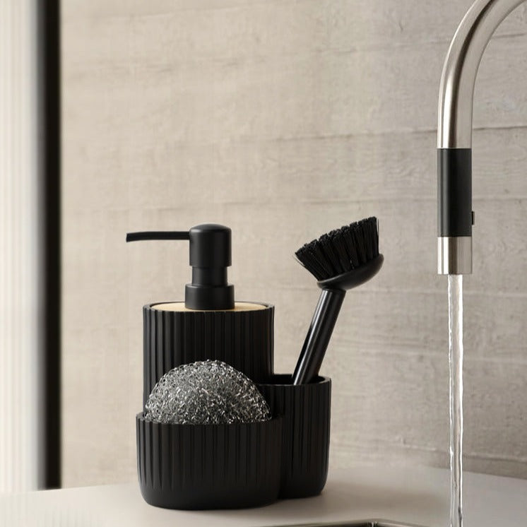 Chic Soap Dispenser with Sponge Storage