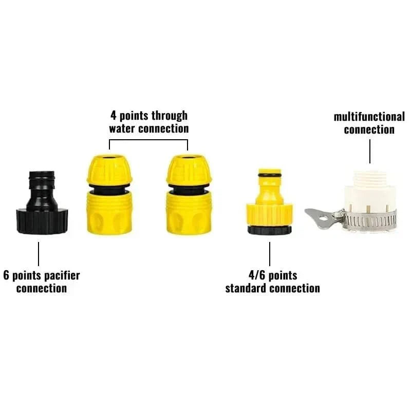 360° Watering System with Triple Arm Lawn Sprinkler