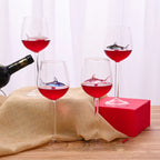 Playful Shark-Themed Wine Goblets for Every Occasion