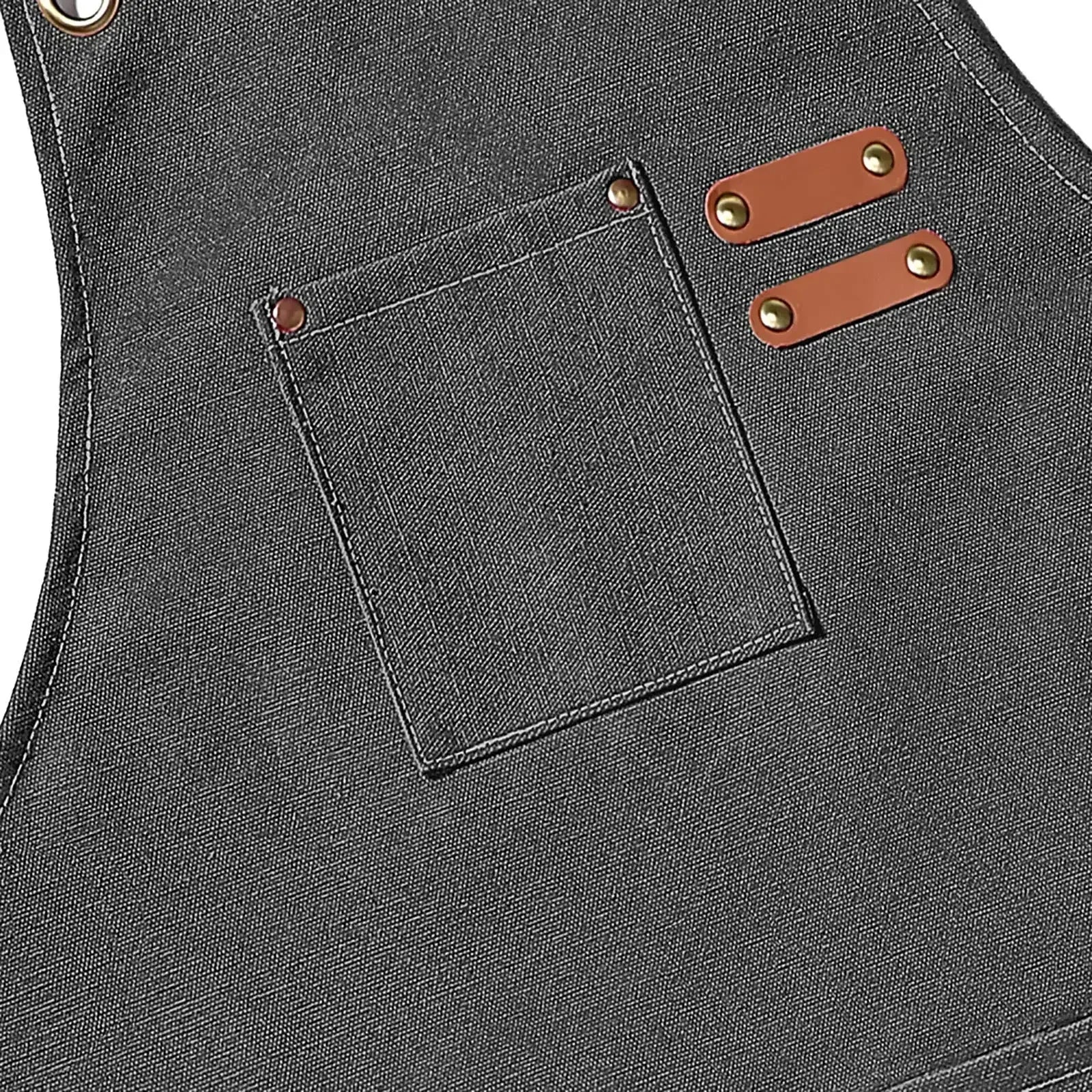 Unisex Canvas Apron for Chefs and Kitchen Work