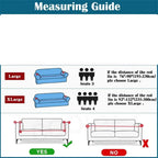 Elegant Non-Slip Couch Protector - Stylish Jacquard Slipcover