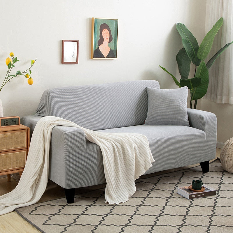 Elastic Sofa Cover – Trendy Stretch Protector
