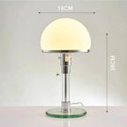 Nordic Glass Table Lamp – Designer Lighting by Bauhaus