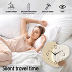 Contemporary Minimalist Wall Clock – Silent Quartz Movement