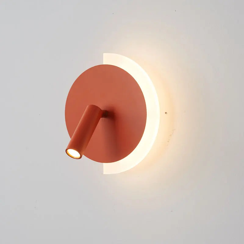 Contemporary LED Wall Lamp for Bedside Use