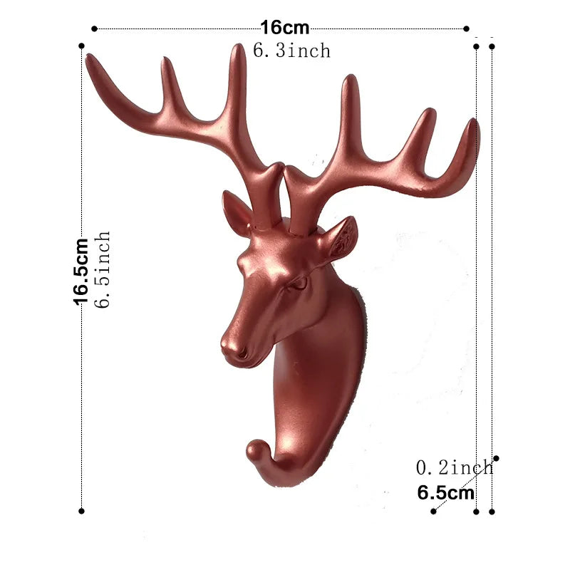 Whimsical Wildlife Wall Hooks for Stylish Organization