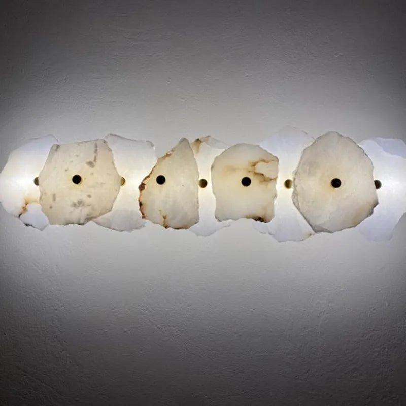 Modern LED Wall Sconce in Organic Shape – Decorative Lighting Fixture