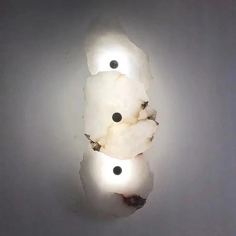 Modern LED Wall Sconce in Organic Shape – Decorative Lighting Fixture