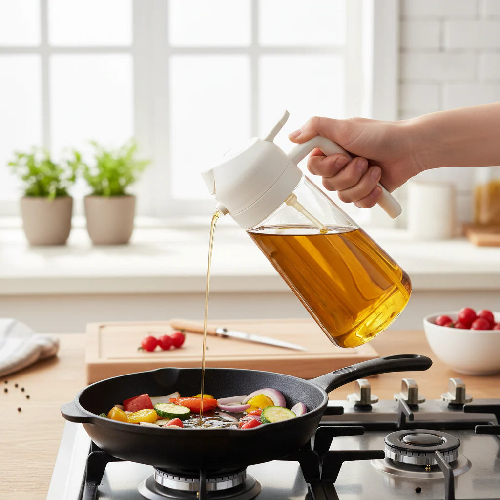 Glass Olive Oil Sprayer Bottle for Cooking and Dispensing