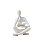 Elegant Literary Sculpture for Thoughtful Spaces