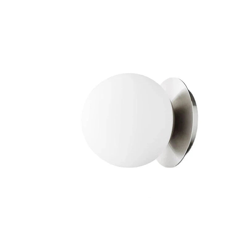Modern Minimalist Glass Wall Light for Bathroom and Bedroom