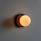 Modern Colored Glass Sconce - Macaron LED Wall Light