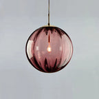 Nordic Style Glass Sphere Pendant Lamp – Elegant Lighting for Any Room