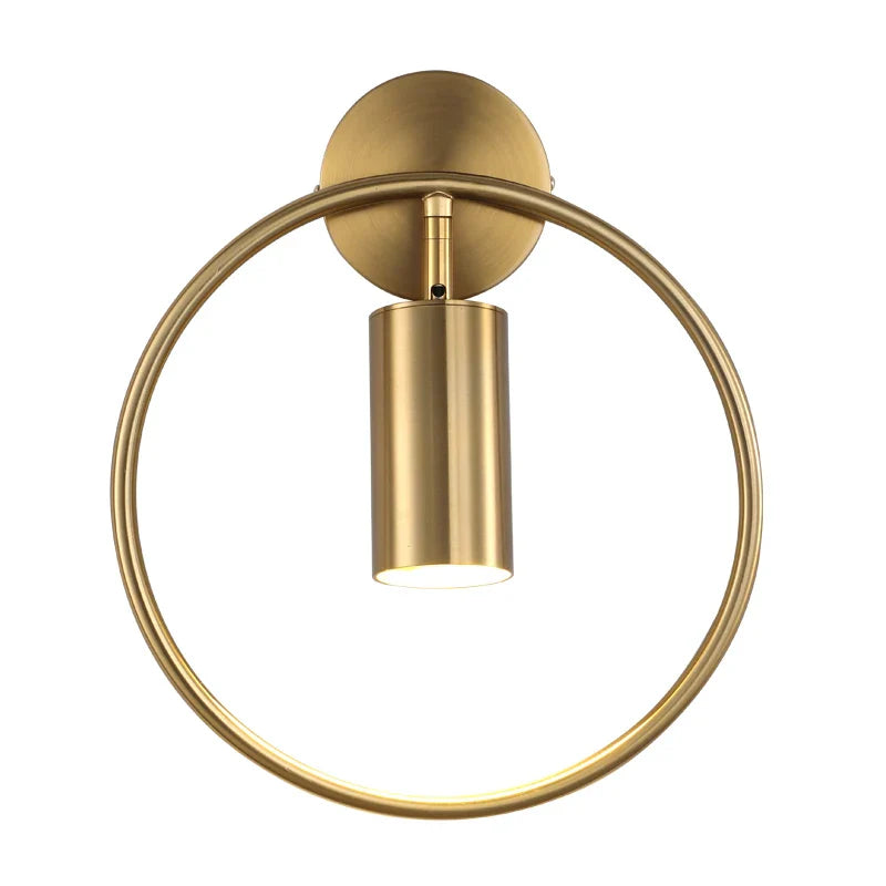 Minimalist Nordic Gold Wall Lamp