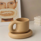 Elegant Scandinavian Coffee and Saucer Set