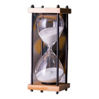 TimelessFocus 60-Minute Hourglass - Elegant Sand Timer for Enhanced Productivity