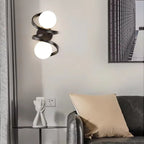 Modern Dual Globe LED Wall Light