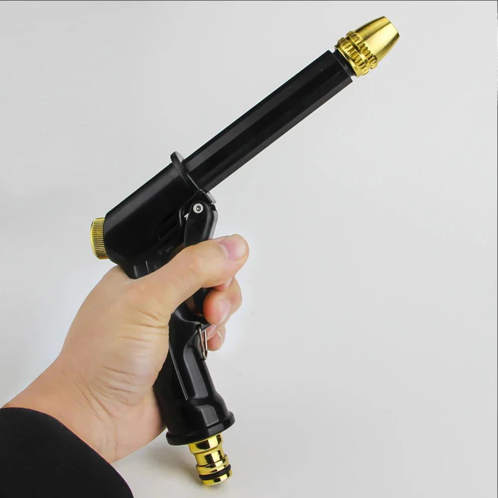 Adjustable Jet Water Spray Gun for Garden Use - PowerFlow Nozzle