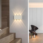 Rechargeable Wall Light with Minimalist Wood Finish