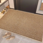 Stylish Entrance Mat - Durable Faux Jute Outdoor Rug