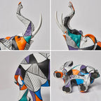 Vibrant Elephant Art Pieces for a Lively Home