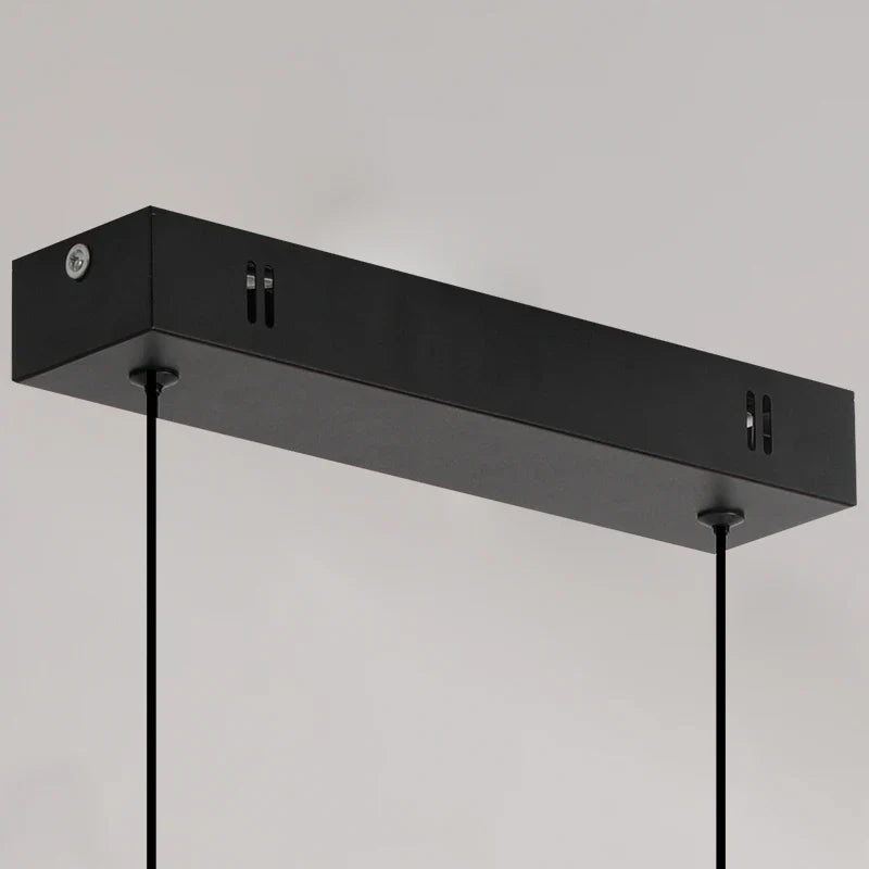 Minimalist LED Chandelier for Kitchen and Living Areas – Modern Linear Pendant Light