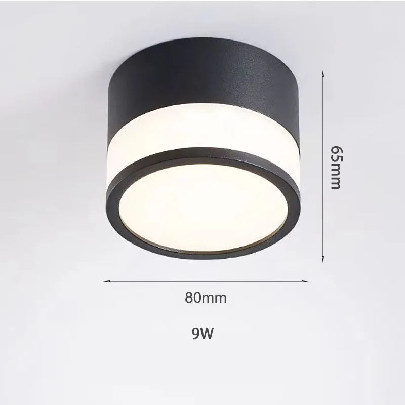 Surface Mounted LED Downlight for Ceilings - 9W or 15W Options