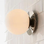 Modern Minimalist Glass Wall Light for Bathroom and Bedroom
