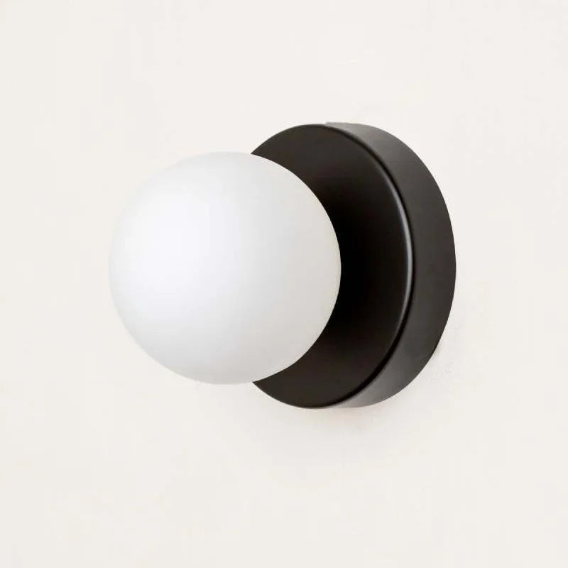 Modern Colored Glass Sconce - Macaron LED Wall Light