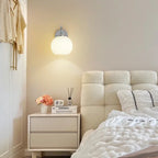 Modern Chrome Wall Light Fixture with Minimalist Design