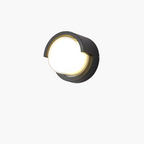 Outdoor Wall Lamp with Solar Motion Sensor for Illumination