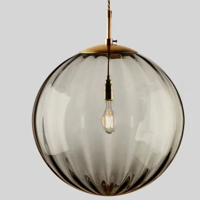 Nordic Style Glass Sphere Pendant Lamp – Elegant Lighting for Any Room