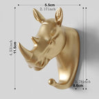 Whimsical Wildlife Wall Hooks for Stylish Organization