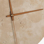 SereneStone Minimalist Natural Clock - Chic Home Accent