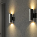 Waterproof LED Wall Sconce for Outdoor Use | Up & Down Design