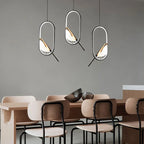 Northern Style LED Pendant Light with Bird Motif