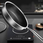 Energy-Saving Frying Pan in Stainless Steel